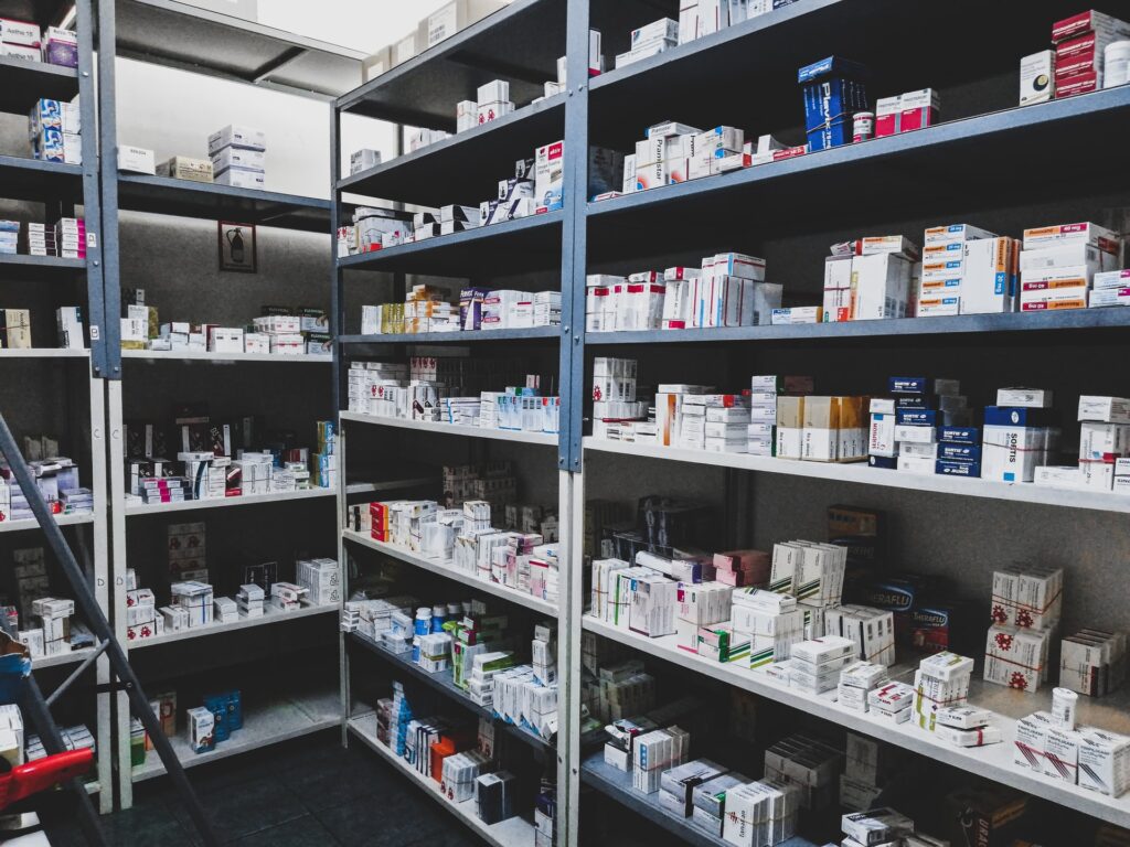 pills in cabinet