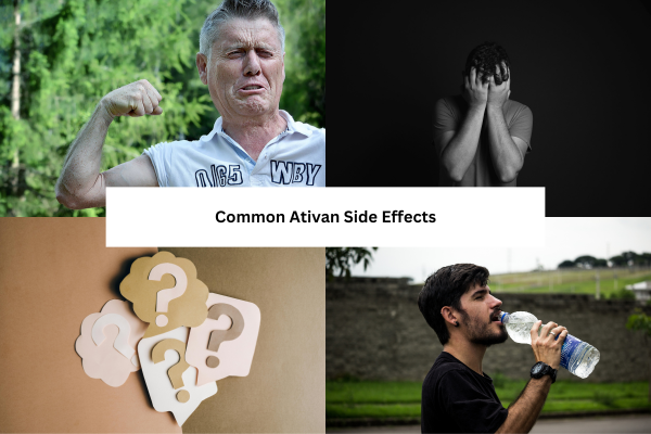 common ativan side effects